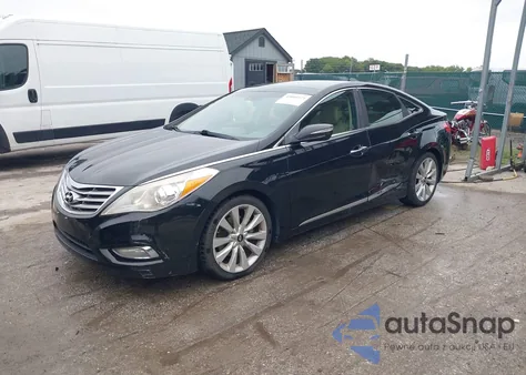 2012 Hyundai Azera из США, поврежденный, VIN KMHFH4JGXCA157065